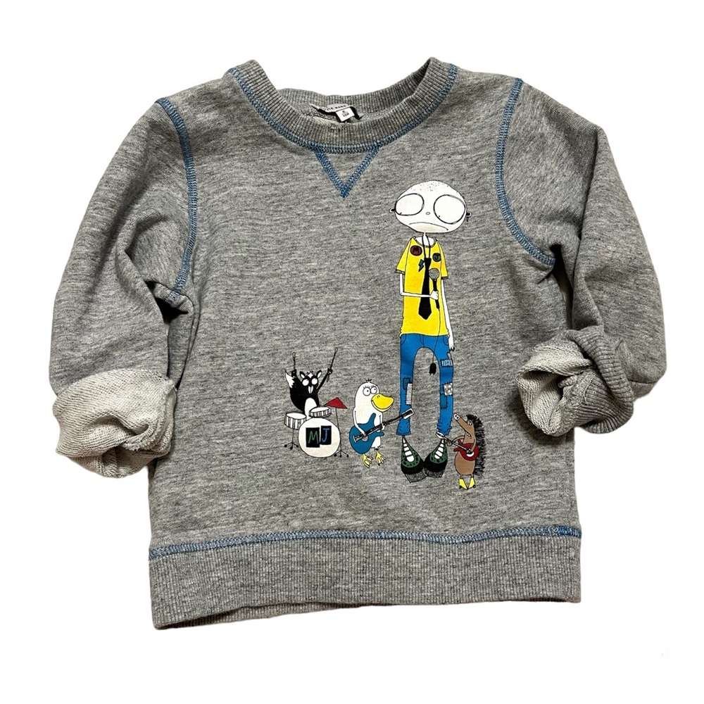 Little Marc Jacobs Grey Sweatshirt Size 5